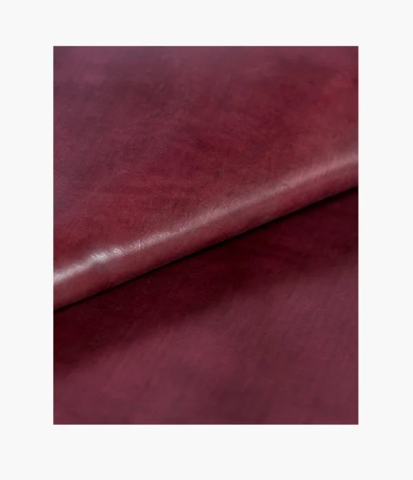 Grupón Doble engrasado color HBR Lados Marron Borravino (4,5mm a 5,0mm)